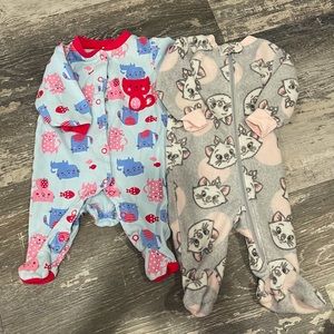 Baby footed sleepers (0-3 months) BUNDLE 2 SAVE!!!